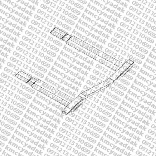 مجموعه کامل نگهدارنده تعليق عقبT8-کی ام سی تی8