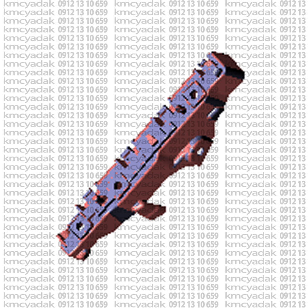 پايه چپ سپر جلوT9-کی ام سی تی9