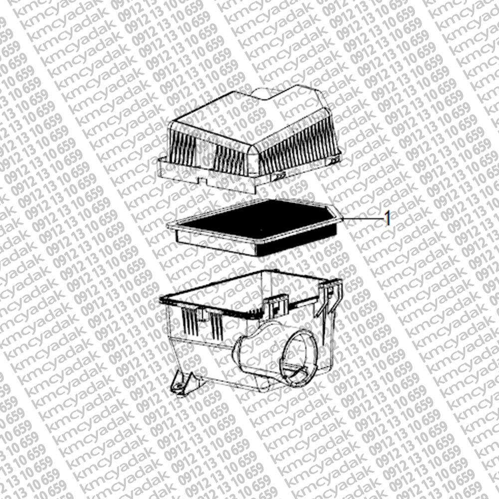 مجموعه هواکشT8-کی ام سی تی8