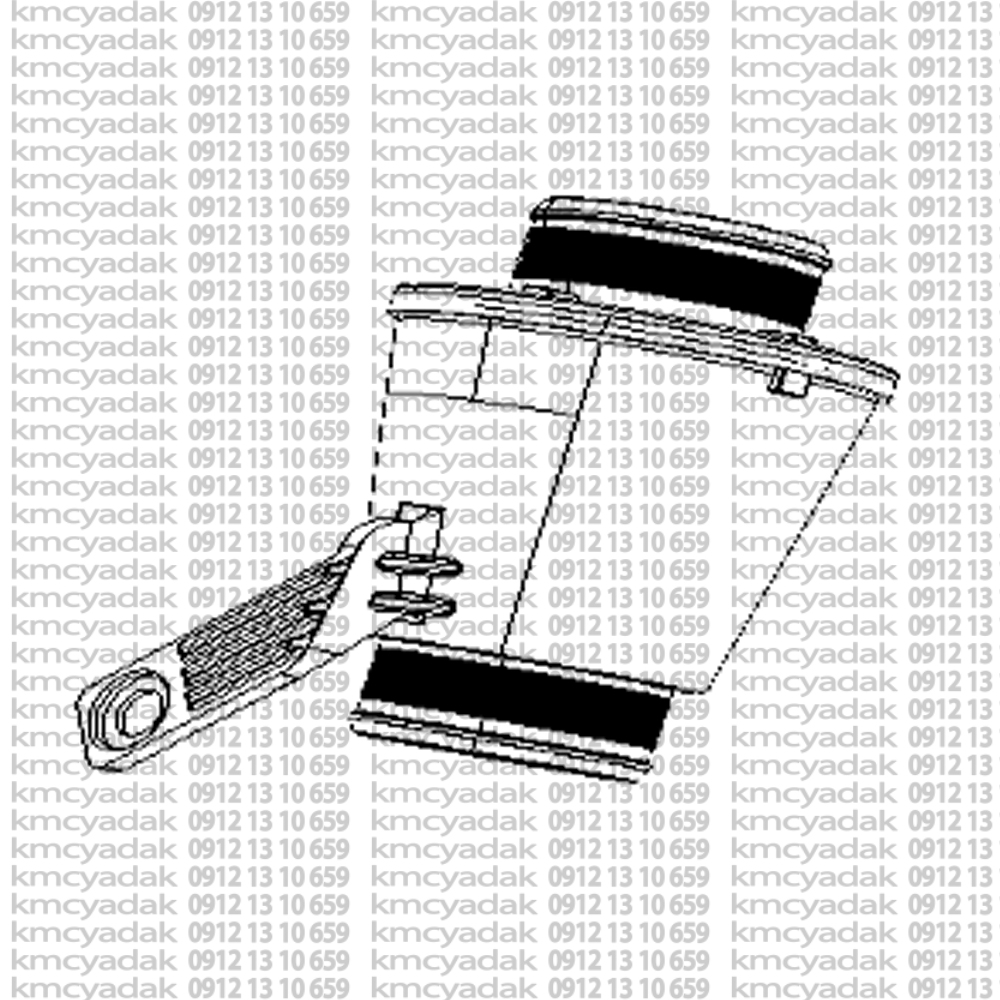 لرزه گير هواT8-کی ام سی تی8