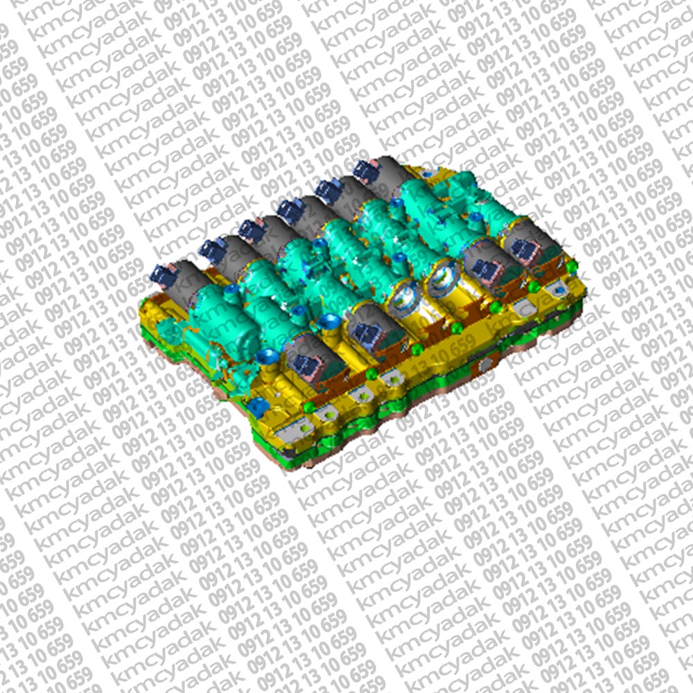 مجموعه سوپاپ هيدروليکي گيربکس (ValveBody|UAE) j7-کی ام سی جی7