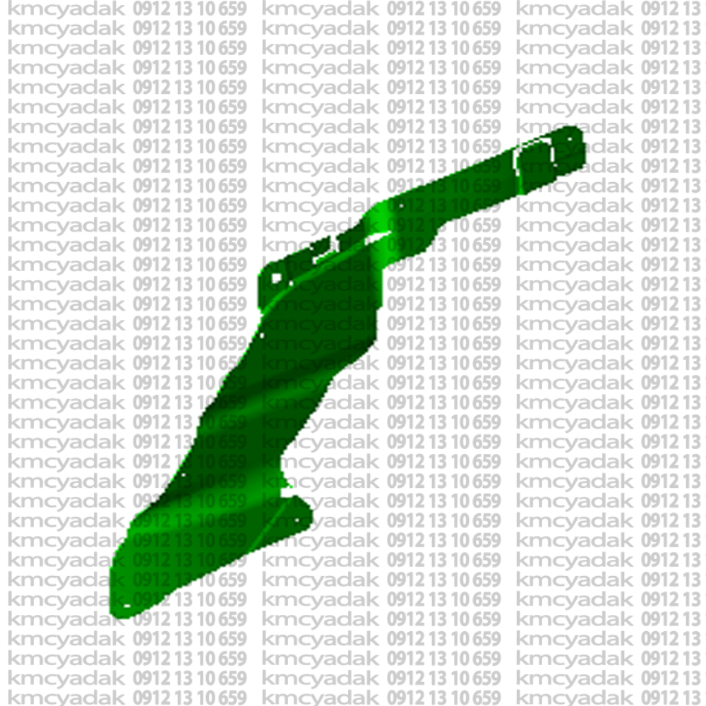 رابط بزرگ شلگير جلو چپT9-کی ام سی تی9