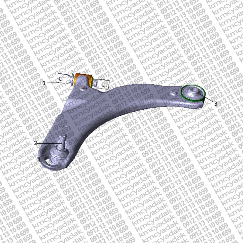 طبق جلو چپ j7-کی ام سی جی7